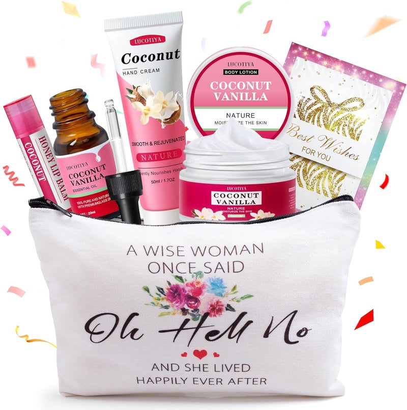 LUCOTIYA Coconut Vanilla Spa Gift Set - Image 1